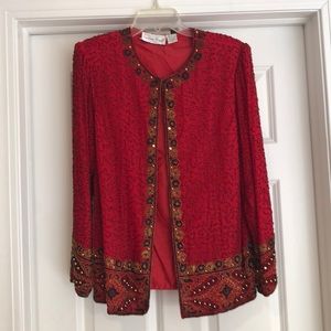 Beaded jacket
